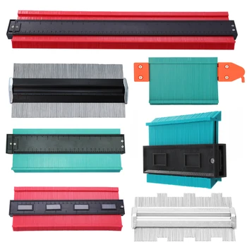 

5/6/10/20inch Plastic Contour Gauge Irregular Shaper Profile Copy Gauge Profile Ruler Gauge Duplicator Contour General Tools