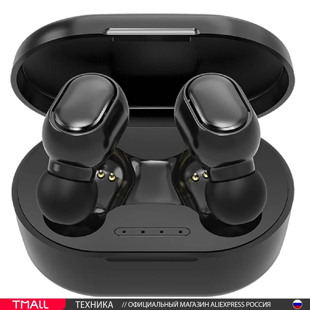 Беспроводные Bluetooth наушники TFN Air Feel TFN-HS-TWS008BK для мобильных телефонов черный |