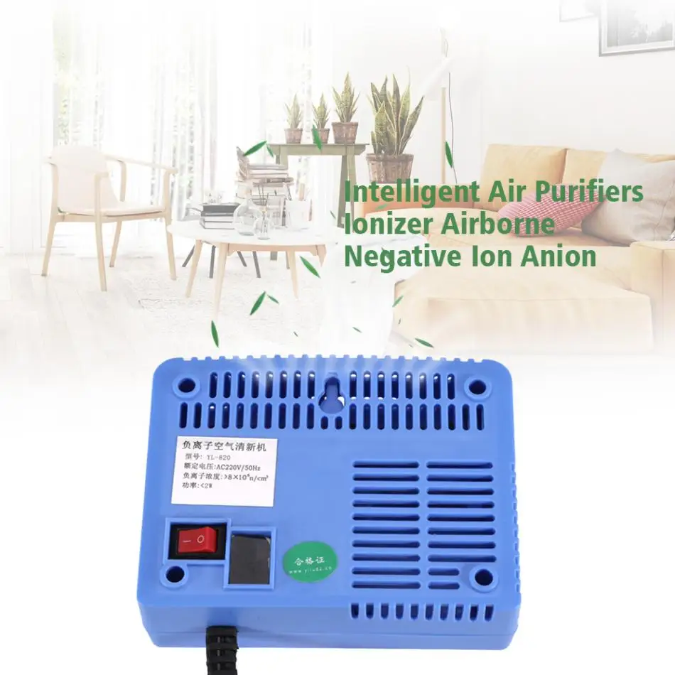 AC220240V Anion GenNegative Ionizer Generator Ionizer Air Purifier