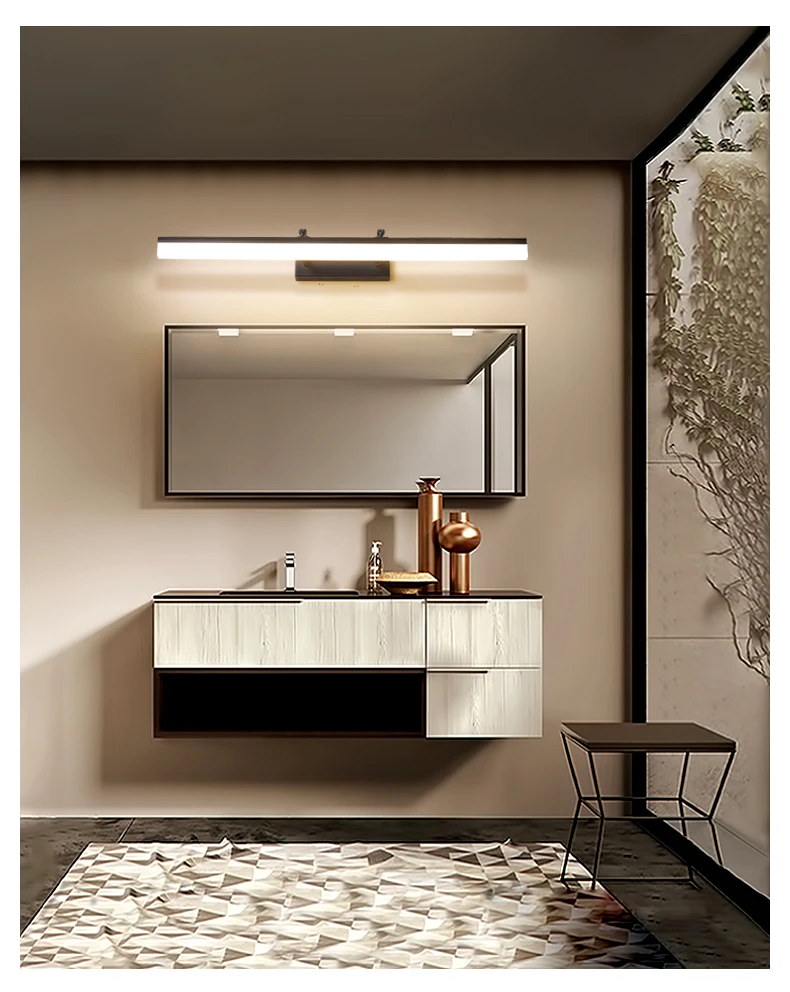 New Arrivals Modern LED Wall Lamps For Bedroom Bedside Light Stairway Adjustable Bathroom Wall Light Sconces L40 60 80 100cm