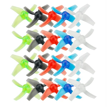 

10 Pairs KINGKONG LDARC 48mm 4-blade 1.5mm Hole Propeller for TINY GT7 GT8 2019 V2 FPV Racing Drone