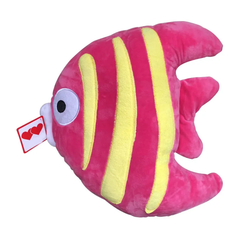 1 шт. 39 см Kawaii Fish Пушистый Плюшевый игрушки мягкие куклы мягкая подушка мягкие животные детские игрушки, куклы игрушки