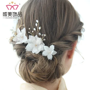 

Npason Fashion women Flower hairpins for women wedding