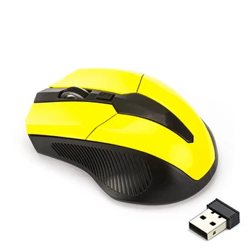 

2.4G Optical Wireless Mouse 3 Buttons for Computer Laptop Gaming Mice with USB Receiver LHB99