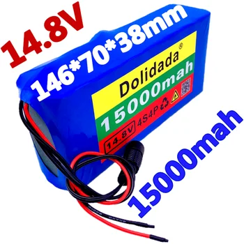 

14.8V15Ah 18650 li-iom battery pack night fishing lamp heater miner's lamp amplifier battery with 16.8V BMS