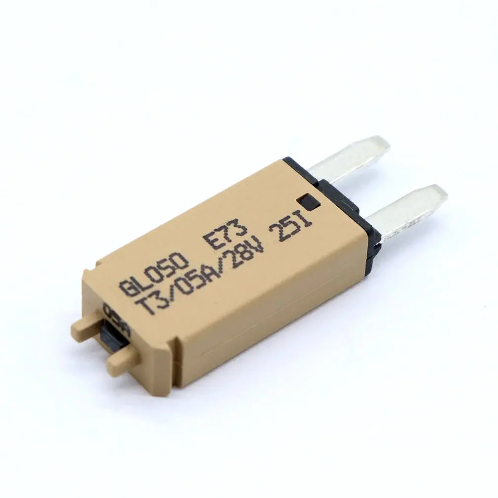 F3866 возврат вручную 5A Маленький Предохранитель Лист 12/24V автомобильный предохранитель