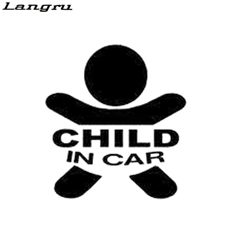 

Langru 15 см * 16,5 см детская машинка на борту Детская Наклейка для младенцев виниловая наклейка s Аксессуары Jdm