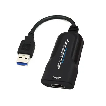 

Portable USB Video Capture Device HDMI Video Capture Card USB3.0 HDMI Video Grabber Record Box For PS4 DVD Camera Live Streaming