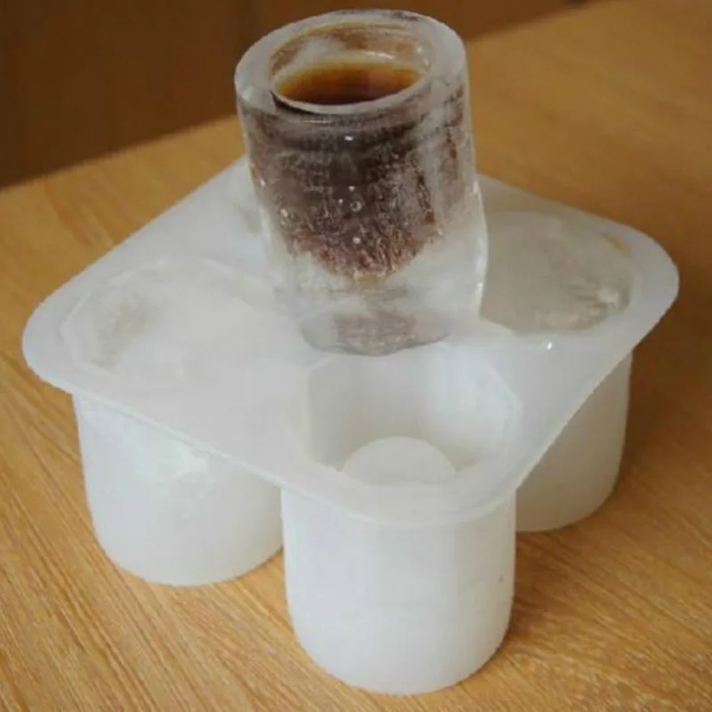 Форма для приготовления кубиков льда Череп Форма для шоколада лоток для мороженого DIY инструмент виски вино коктейль кубик льда 3D Силиконовая форма