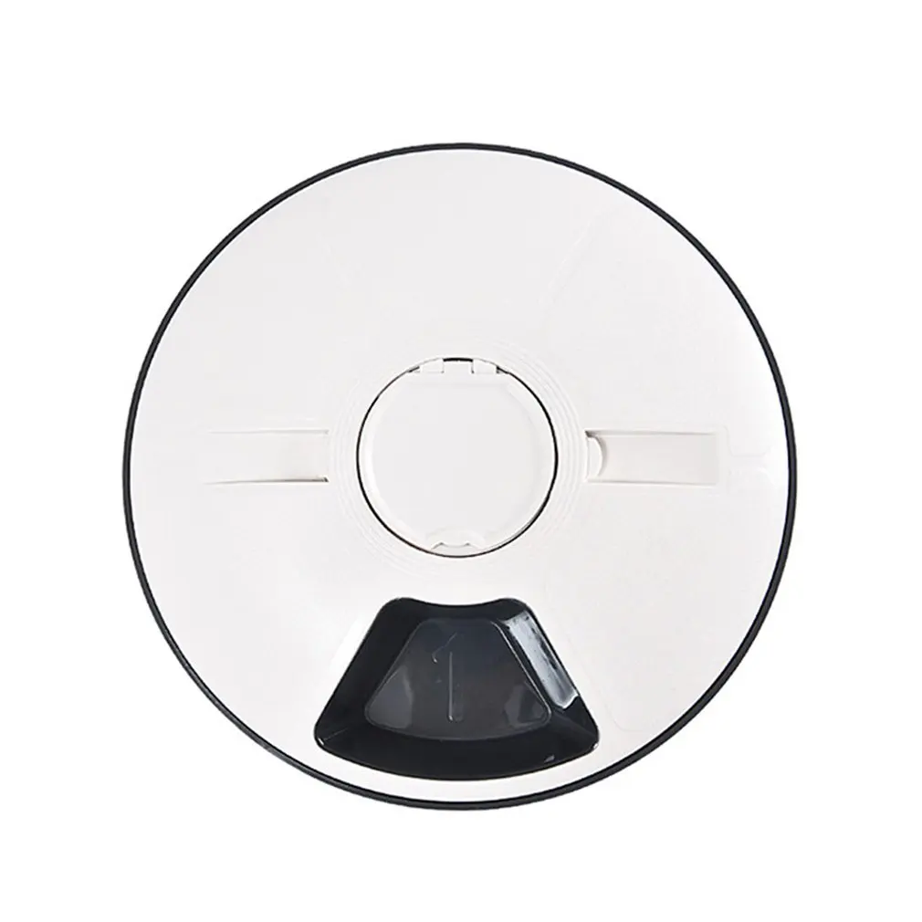 

Round Timing Feeder Automatic Pet Feeder 6 Meals 6 Grids Cat Dog Electric Dry Food Dispenser 24 Hours Feed Pet Supplies