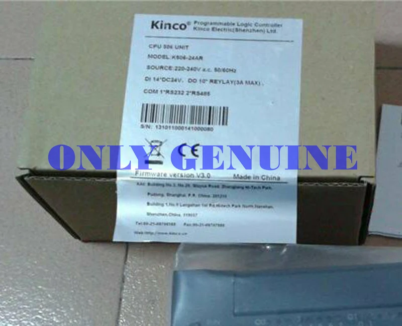 Kinco PLC cpu модуль K506-24AR и