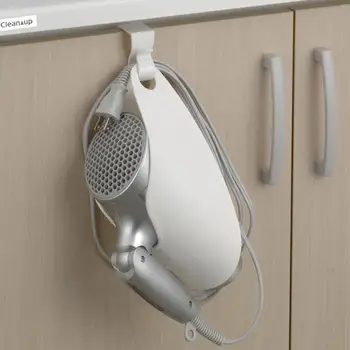 

Nailing Free Hair Dryer Rack for Home Bathroom Flexible Storage Holder