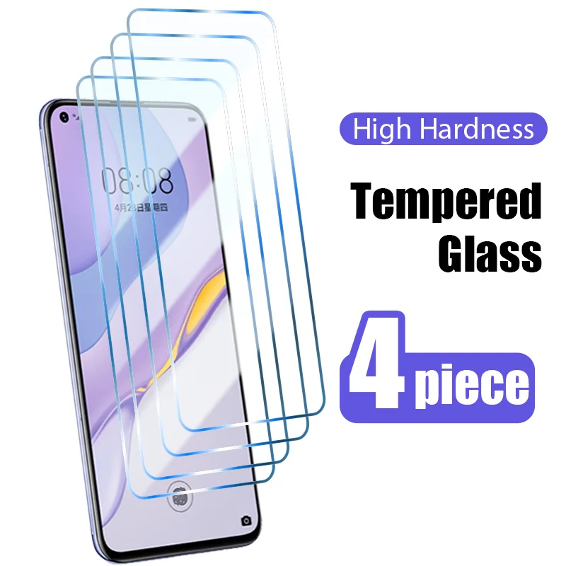 4 шт. закаленное стекло для Huawei P Smart s z Защита экрана P30 Lite P40 Pro P20 зеркальное