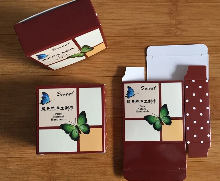 

Elegant soap packaging box made of recycled kraft paper,Custom Soap packaging paper box from China ---PX1070