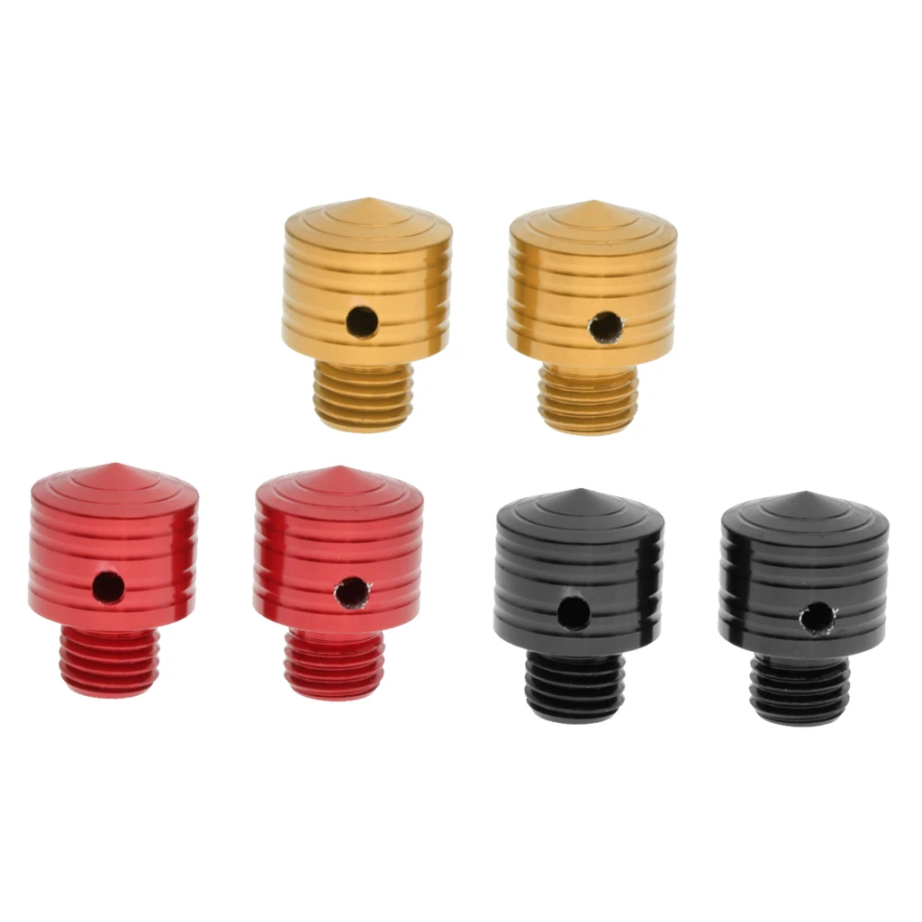 2pcs M10 Mirror Hole Plugs Screws for Yamaha NMAX 125 150 155 2015-2018 Motorbikes, Aluminum CNC