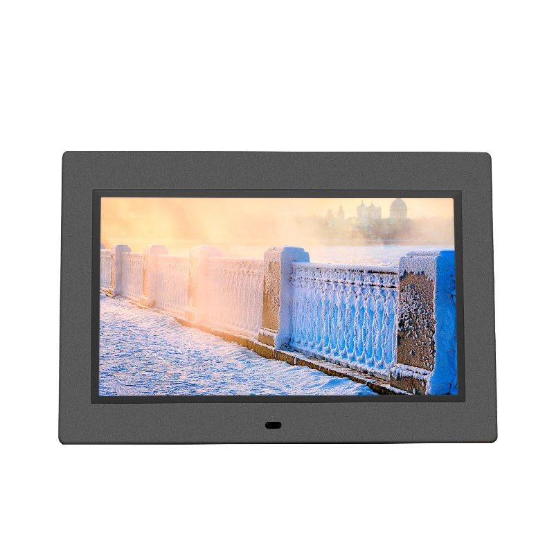 Moldura para Foto Álbum de Fotos Eletrônico com Led Porta-retrato de Lcd com 10 Digital Ultrafina Lâmpadas hd 1024x600 - Image 4