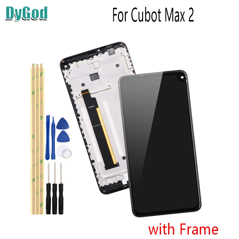 ЖК дисплей 6 8 дюйма для Cubot Max 2 сенсорный экран телефона дигитайзер в сборе