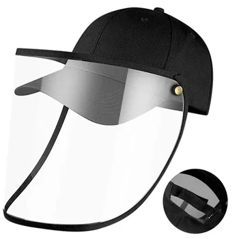 

Safety Mask Full Face Shield Sunshade Mask Outdoor Anti-fog Anti-saliva Anti-spit Anti-splash Safety Men And Women Facial Cap