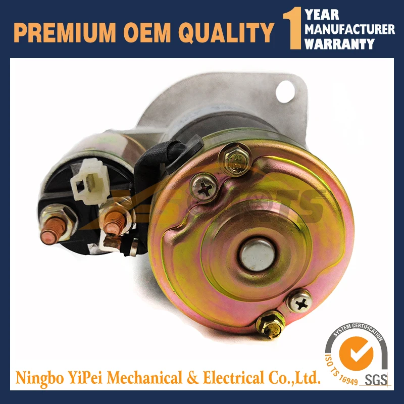 12V 9T 0.9KW Стартер для Yanmar двигатель 119255-77010 228000-5750