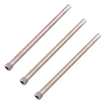 

New Mini 1pcs 3.0mm Diamond coated Drill Bit Hole Saw For Glass Ceramic