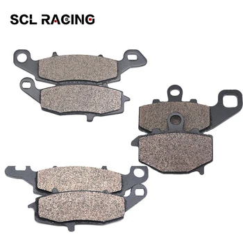 

Alconstar New 6Pcs Motorcycle Front Rear Brake Pads For KAWASAKI KLE 650 KLE650 Versys 07-13 ER6F ER-6F 06-13 ER6N ER-6N 06-13