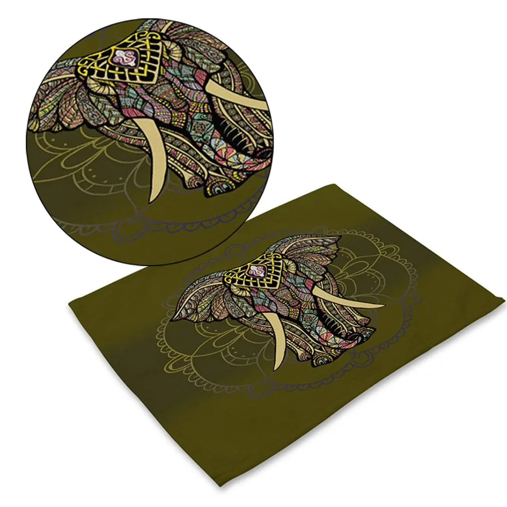 MA0115-1# Изоляционные Коврики для обеденного стола, моющиеся настольные коврики, кухонный инструмент, ПВХ коврики для стола