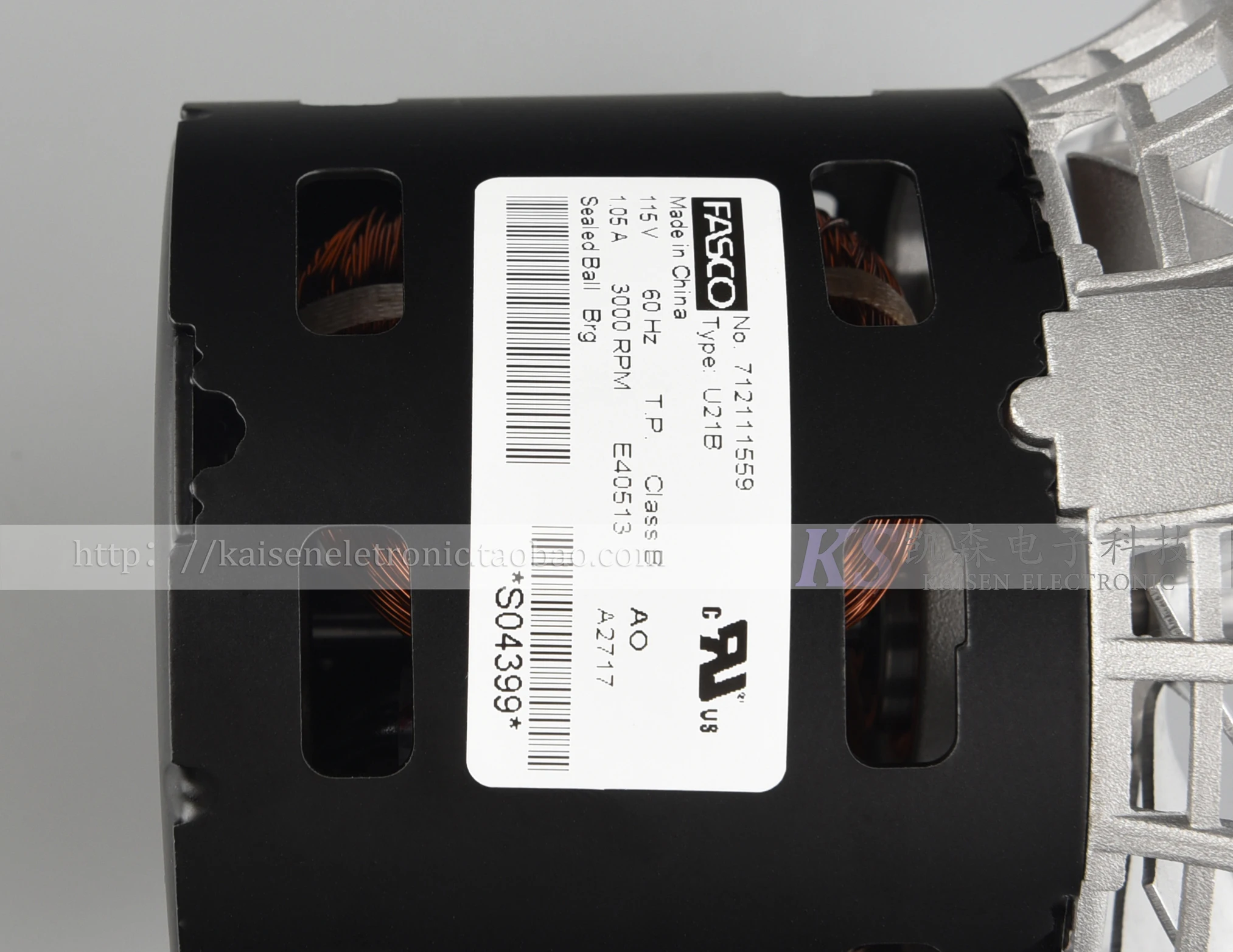 Fasco 712211559 702111261 115V U21B UL3.3 дюймов мотор вытяжной вентилятор