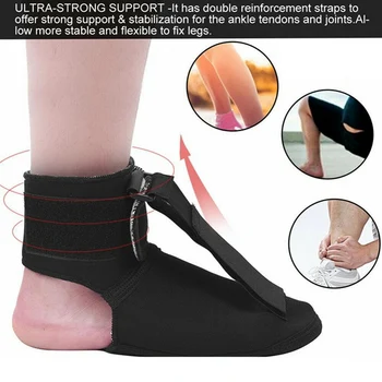 

Night Splint Brace Boot for Plantar Fasciitis Walking Foot Sprain Heel Foot Pain Plantar Fascia Stretch Massage Support Straps