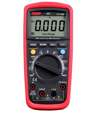

UT139C Digital High-precision Multimeter Automatic Electrician Universal Meter 6000 Counts True RMS Temperature Tester