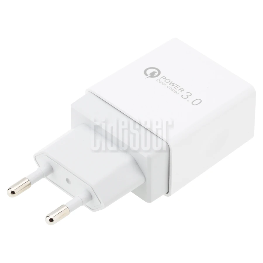 US $1.059.86 EU Quick Charge 30 Fast Charging USB Charger QC30 Wall Mobile Phone Chargers For IPhone X 11 8 Samsung S8 S9 Tablet 500pcs