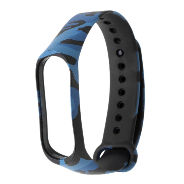 Strap For Xiaomi Mi Band 4 Correa Camouflage Print Silicone Smart Bracelet Strap Replacement WatchBand Smart Watch 19Dec