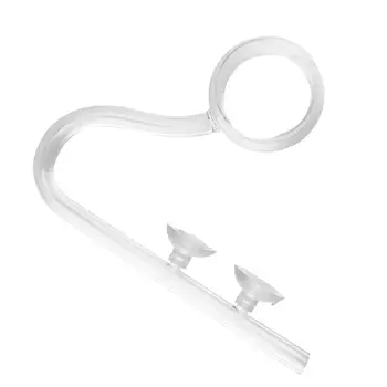 

Glass Outlet Pipe Filter Water Pipe Fish Tank Filter Pipe Inlet Outlet Water Hose Aquarium Filter Bucket Accessories (16MM)