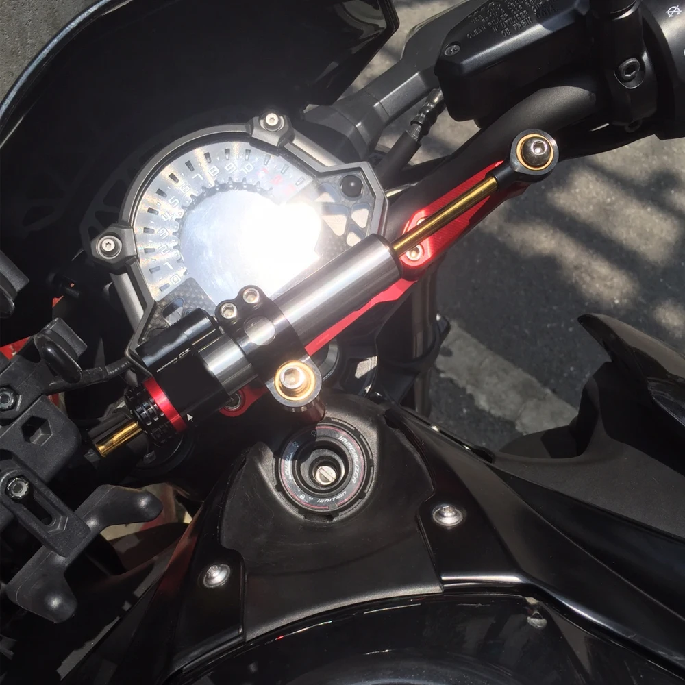 CNC Мотоцикл Регулируемый рулевой демпфер стабилизатор для KAWASAKI Z800 Z800 2013