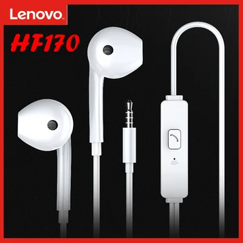 

Lenovo HF170 Headset Wired With Wheat Original Authentic Semi-in-ear High-quality Upgrade Flagship Version