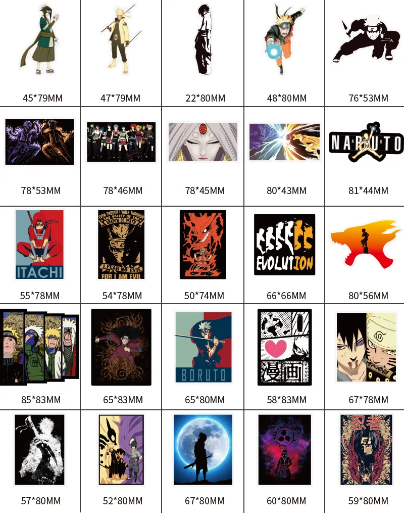 of Ninja cartoon graffiti stickers wish cross-border mobile phone computer skateboard waterproof personality stickers