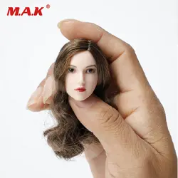 Коллекционная Коллекция 1/6 года, азиатская женская голова девушки, ваять модель для 12 '', фигурка тела