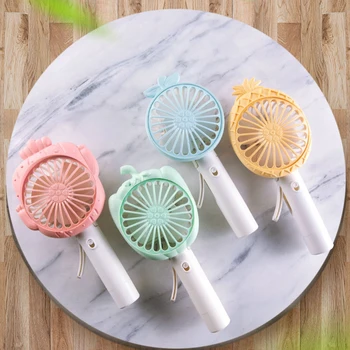 

Summer Cooler Mini Handheld Fan USB Charging Personal Desk Fans Rechargeable Portable Office Outdoor Household Travel Ventilador