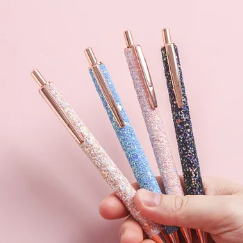 

1pcs Luxury Mermaid Ballpoint Pen Fashion Girl Glitter Sequin Pens for School Office Supplies korean stationery Cute Office Gift