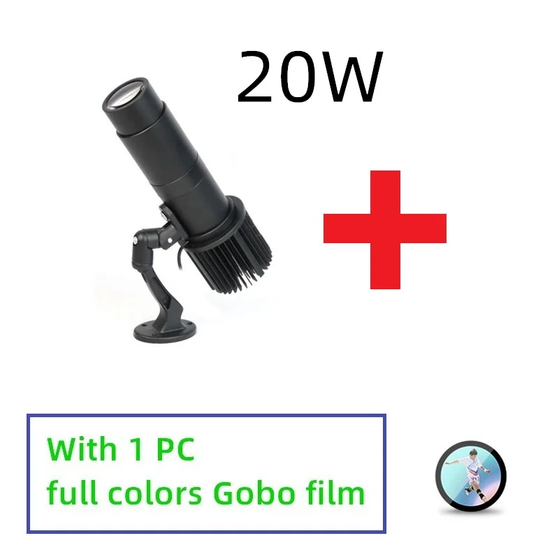 30w full color GYLBAB Z7 логотип Крытый светодиодные светильники пленка проектора точечный светильник лампа рекламы Подгонянный статический дизайн 110v 220v - Испускаемый цвет: 30w full color