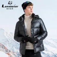 Lansboter бутик-костюм деловой мужской костюм корейский стиль Slim Fit официальная одежда Бизнес Свадебный костюм Cover West