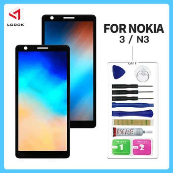 

100% Tested Screen For Nokia 3 N3 TA-1032 TA-1020 TA-1028 TA-1038 LCD Display Touch Screen Digitizer Assembly Panel Parts