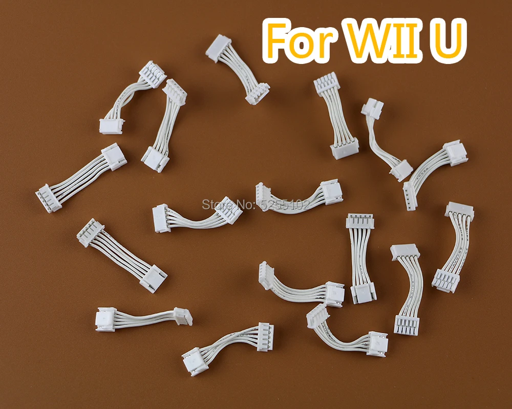 50 Pz Per Wii U Joystick Modulo Cavo Di Collegamento Per Nintendo Wiiu Pad Console Rocker Joystick Cavo Sostituzione Cavo Flessibile