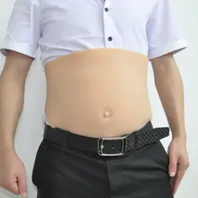 Силиконовый искусственный детский животик для загара поддельный живот для беременных 2 3 4 месяца боди мужской s боди мужской боди сексуальный