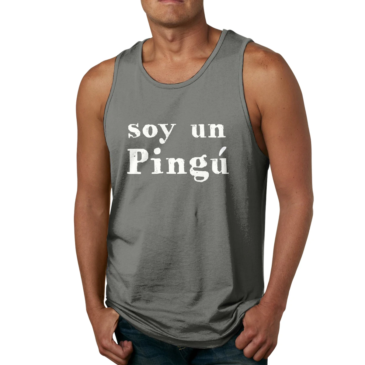 Soy Un Pingu Cuba Men's Tank Top Shirt | Мужская одежда