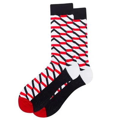 Новые счастливые носки унисекс смешное искусство в британском стиле уличная хип-хоп животные персонажи дизайнерские носки для лодок подарок для Унисекс 1 пара - Цвет: 27