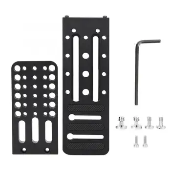 

Hot All Metal Universal Camera L-Shape Quick Release Plate Tripod Hydraulic Pressure Ballhead Vertical Shooting Plate