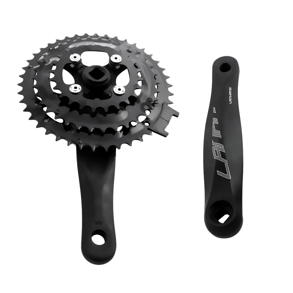 Removable Road Bike 24-34-42T MTB Bicycle Crank Crankset Chain Wheel 170mm