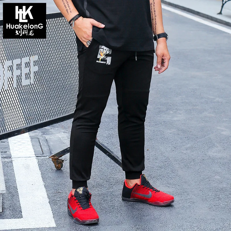 

Popular Brand Large Size MEN'S Wear Summer Thin Section Trousers Men's Plus-sized Breathable Fat MEN'S Casual Pants Dm17628