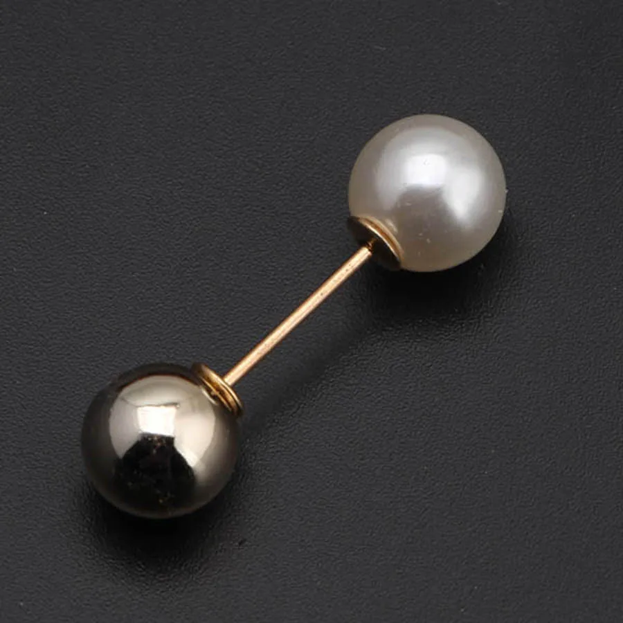South Korea Crystal Pearl Brooch Women's Corsage Sweater Brooch Decoration Pin Autumn And Winter Coat Collar Pin Accessories