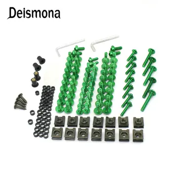 

Motorcycle Accessories CNC Aluminum Full Fairing Bolt Kits Bodywork Screws For KAWASAKI GTR1400 ZZR1400 Z1000SX ZX-6R/636